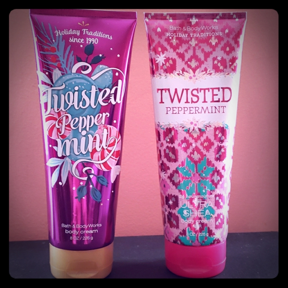 Bath and Body Works twisted peppermint